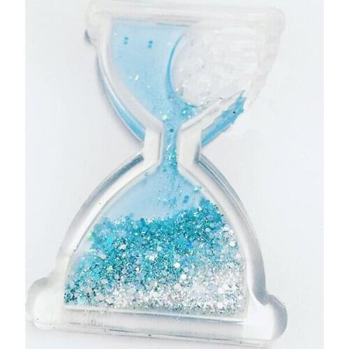 Hourglass water injection mud board Silicone Mould DIY Resin Decorative Craft Jewelry Making Mold resin molds for jewerly