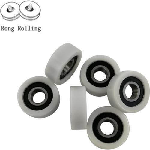 17*50*18 6203RS POM-coated bearings have an inner diameter 17 mm, Wheel diameter 50mm, thickness14 mm. 10PCS/LOT