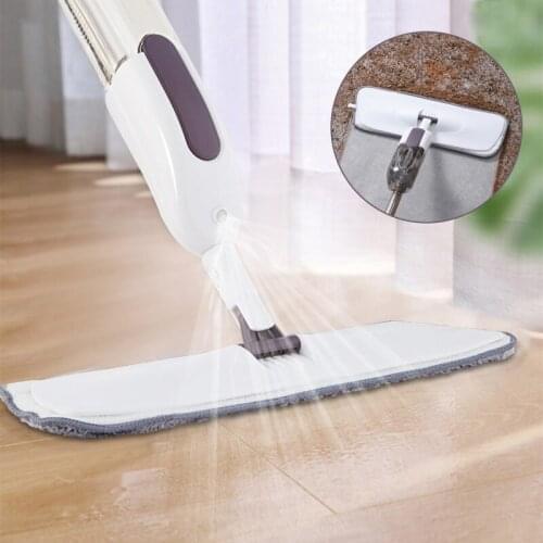 360 Degree Spray Mop Set Magic Mop Wooden Floor Flat Mops Home Cleaning Tool Household with Reusable Microfiber Pads Lazy Mop