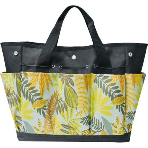 Garden Tool Bag Gardening Tote Bag Outdoor Multi Pocket Garden Tool Kit Organizer Bag Compact Hand Tool Storage Bag