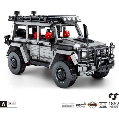 Technical Scale benz G550 4x4 car building block ORV model CITY vehicle steam DIY bricks toys collection for boys gifts