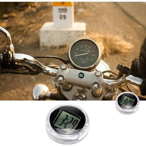 Universal Motorcycle Clocks Watch Waterproof Motorbike ATV Clock Watch Digital Moto Colorful Clock Suit All Moto Mount A1G8