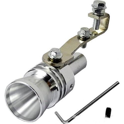 Universal Car Turbo Sound Muffler Exhaust Pipe Blow Vale BOV Simulator Whistle