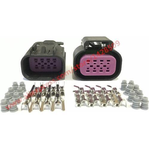 1 Sets Delphi GT Series 8 Pin 15326835 / 15326839 Female Male Automotive Connector For BMW Citroen Chevrolet Hyundai Hummer H3