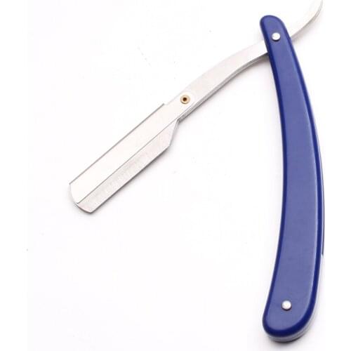 10Pcs 15*1.5cm Men Straight Barber Razor Edge Folding Shaving Knife Hair Beard Removal Tools Shaving Razor Free Shipping