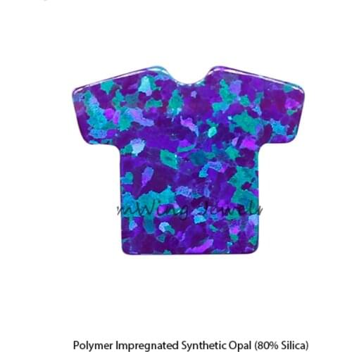 50pcs/lot 14.7X12mm fashion unique Hollow T-shirt Opal Synthetic Hollow Fire Opal for Jewelry Necklace Lab created opal beads