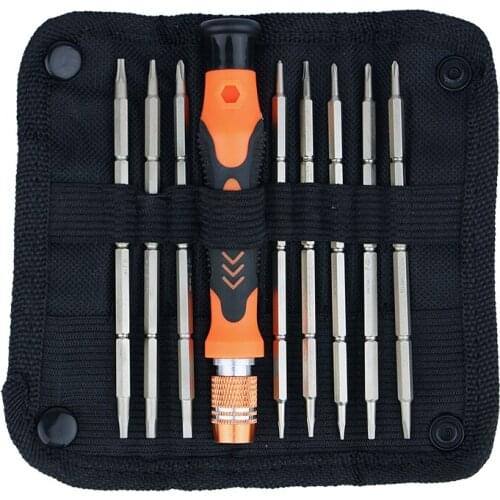 AKEMY JM-8124 9 in 1 Mini Multifunctional Screwdriver Set Professional Hand Tools Kit for Mobile Phone Computer DIY Repair