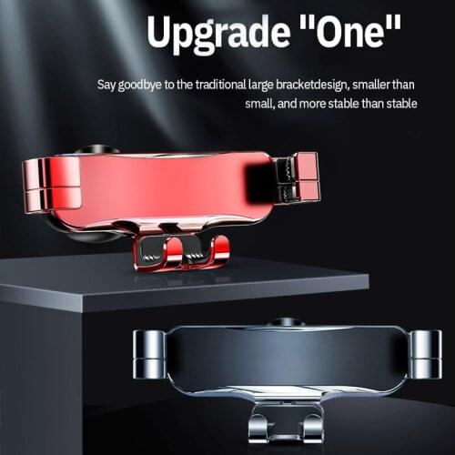 Car Mobile Phone Holder Air Vent Outlet Clip Stand GPS Gravity Bracket For Mercedes Benz Mobile Phone Clip Car Navigation