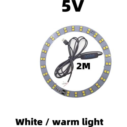 5v led light color controller - white light warm light LED light dimming controller