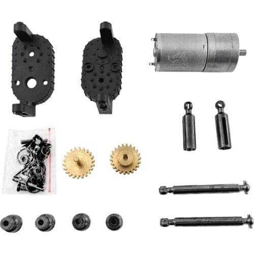 Transfer Gear Box, Metal Gearbox embly Kit for 1/16 WPL C14 C24 C34 4WD 6WD RC Car Truck