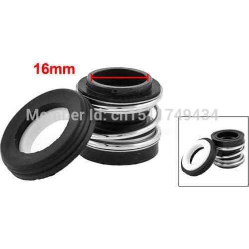 MB2-16 16mm Inner Diameter Single Coil Spring Bellows Mechanical Seal 5pcs