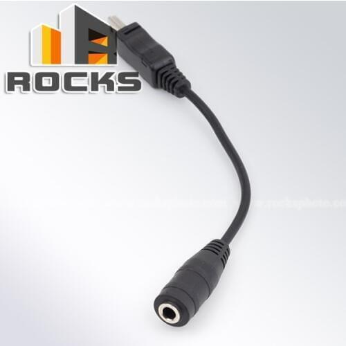 Mini Portable USB To 3.5mm Mic Microphone Adapter Cable Cord Wire External Suit For Camera Go pro Hero 3 3