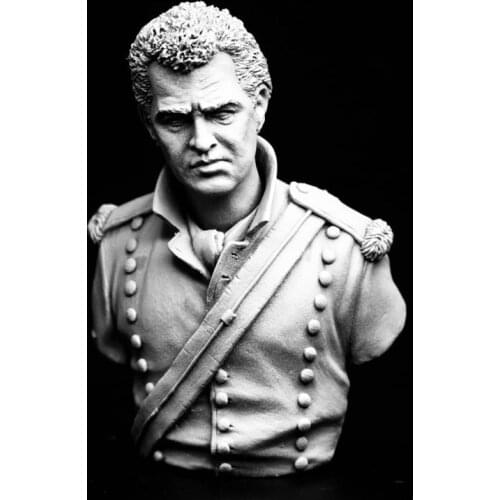 Resin Model Bust GK, Young Napoleonic, Military theme, Unassembled and unpainted kit