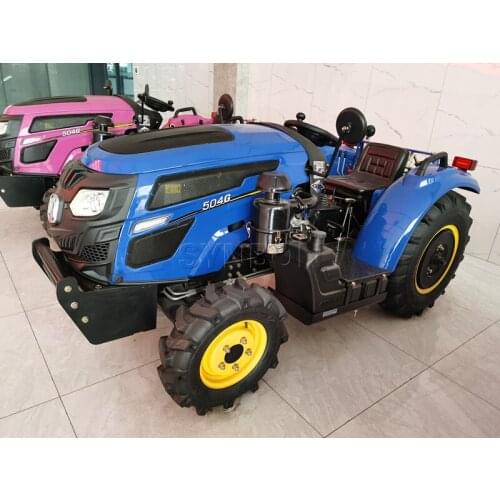 New 50HP Greenhouse Tractor Hydraulic Farm Tractor 4WD Agriculture Machinery Garden Tractor SYNBON