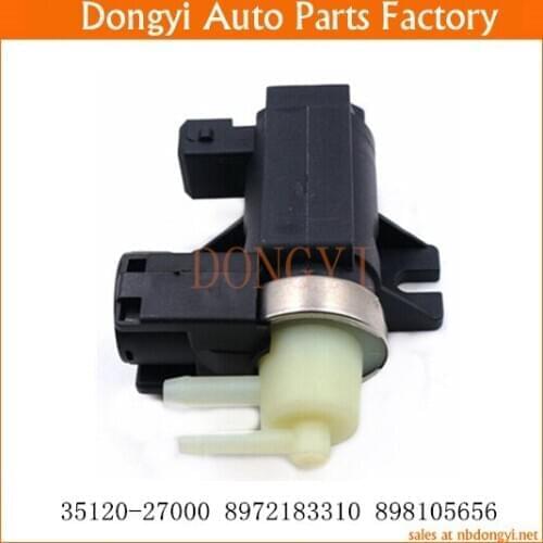 Boost Pressure Control Valve Converter Vacuum Solenoid OE NO. 35120-27000 3512027000 8972183310 89721-83310 898105656