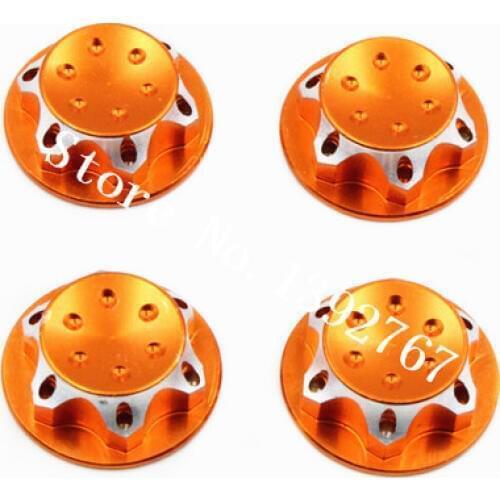 4Pcs FALCON 17mm Dustproof Nuts CNC For 1/8 Remote Control Car RC AGAMA XRAY LOSI HB AE MUGEN TEAM C HSP ZD TEKNO