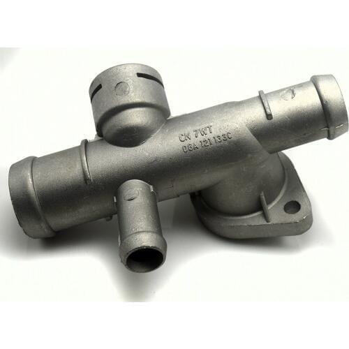 Aluminium alloy 1.8T Engine Cooling Coolant Hose Connector Supercharger Pipe For Jetta Golf MK4 Bettle A3 S3 TT Seat Leon Ibiza