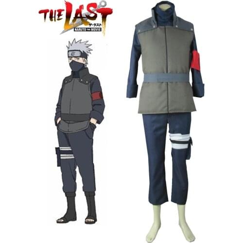 The last-Hatake Kakashi Sixth Hokage Cosplay Costume Custom Made