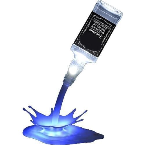 Pouring Wine Bar Light USB Rechargeable Touch Table Lamp DIY Lighting for Cupboard Wine Cabinet WWO66