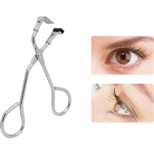 1PC Metal Eyelash Curler Portable Curling Eyelashes Curler Beauty Cosmetic Tools For Women Girls Makeup Eye Lash Clip Curler