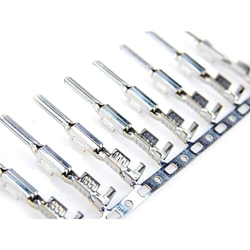 100pcs/lot Top Quality Male Crimp Terminals (Pins) For Repair Wire 0.5 To 1.25(mm2) 7114-4021