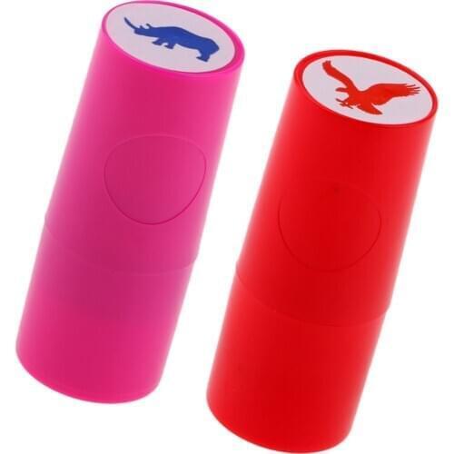 2Pcs/set Colorfast Quick-dry Golf Ball Stamp Stamper Marker Impression Seal