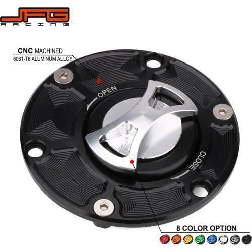 Motorcycle Aluminum Gas Fuel Tank Cap Cover For APRILIA RSV1000 RS125 RS250 Tuono 1000 Shiver 750 DAYTONA 675 955I Duke 990