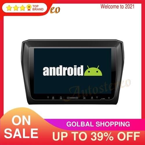 Car Android 9 8 Core DSP GPS Navigation For Suzuki Swift 2017-2019 Auto Radio Stereo Head Unit Multimedia Player No DVD Player