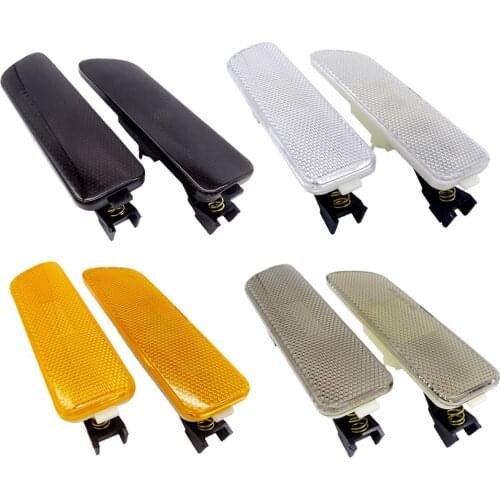 Smoked Lens Front Bumper Side Marker Lamps Wagon Driver Turn Signal Side Marker Lamps Replacements Easy Installation