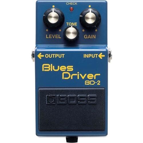 Boss Audio BD-2 Blues Driver Distortion and Overdrive Effects Guitar Pedal with Tube Amplifier Simulation *Free Bonus Pedal Case