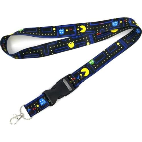 Cartoon Game Lanyard for Keys Phone Cool Neck Strap Lanyard for Camera Whistle ID Badge Cute webbings ribbons Gifts