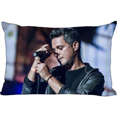Custom Soft Pillow Case Cover 35X45cm (one side) Zippered Pillowcase Alejandro Sanz Popular Design