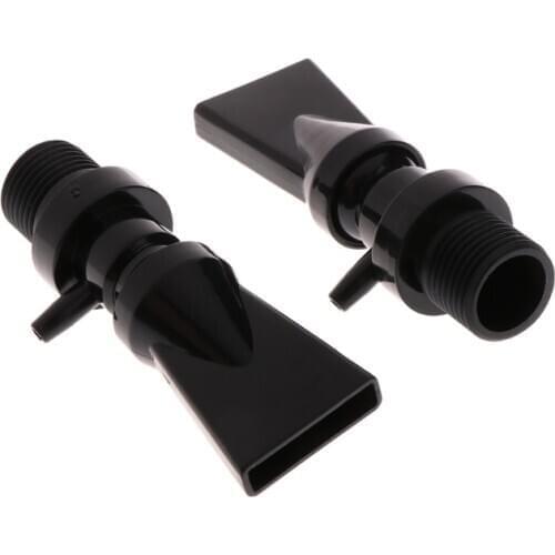 2021 New Aquarium Plastic Pump Duckbill Nozzle Water Outlet Return Pipe Plumbing Fitting