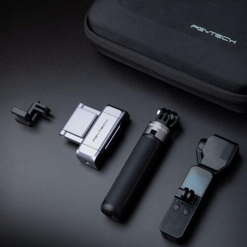 PGYTECH Grand Frontier Osmo Pocket Pocket Pocket Pocket Accessories Extension Bar Collection Pack Travel/vlog Set
