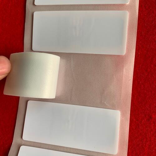 RFID antimetal UHF stickers 70*30mm 902-928MHz Ucode8 chip Curved object surface flexibility tags RFID passive cards