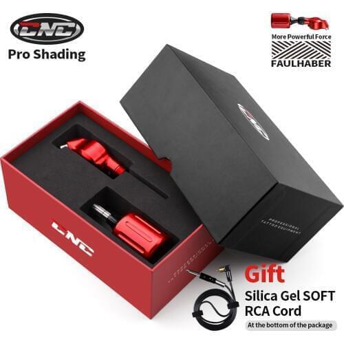 CNC Rotary Tattoo Machine Cobra Style with German FAULHABER Motor for Shading CNC T4