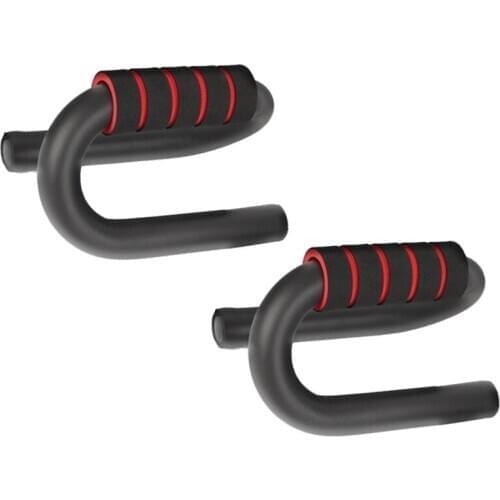 S-shaped Push-up Rack Metal Push-up Rack Barbell Tool Fitness Gym Training Equipment Sports Training