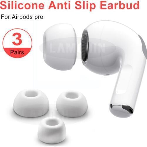 High Quality Anti Slip Earbud For Airpods Pro Noise Reduction Soundproof Earplug Silicone Cover Case Earphone Tips For AirPods 3