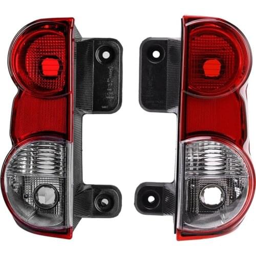 2Pcs Car Taillights Rear Brake Lights Warning Lights for Nissan Nv200 26550-Jx00A 26555-Jx31A - Left & Right