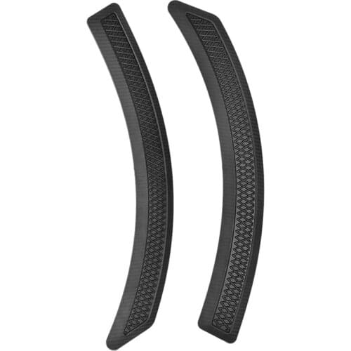 1 Pair of Car Matte Black Side Fender Trim Strip Front Side Vent Cover Fender Fit for Mitsubishi Lancer Ex V3 V5 V6 2009-2014