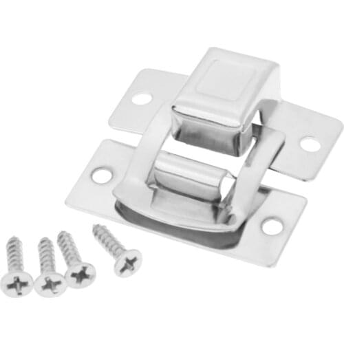 10pcs/set Silver Case Toggle Latch Hasp Hook Iron Clasp Square w/screws 34*30mm Jewelry Chest Gift Wine Wood Box Suitcase Decor