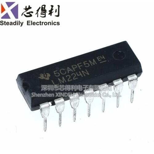 10pcs/lot Lm224 Lm224n Dip14 Operational Amplifier Brand New Spot Can Be Taken Directly