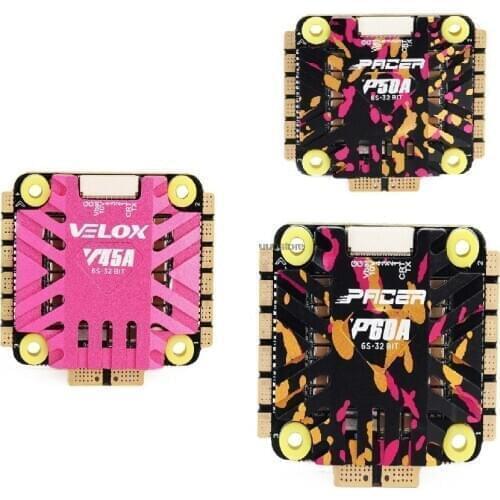 30.5x30.5mm T-motor P60A 3-6S BLheli_32 w/ 10V BEC DShot1200 4In1 Brushless ESC for 170-450mm RC FPV Racing Drone