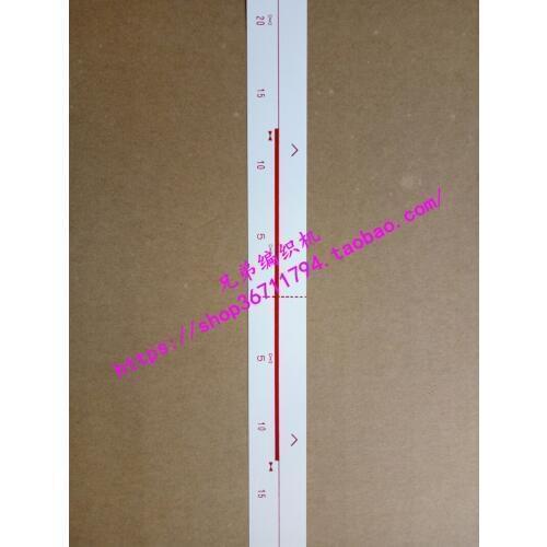 5PCKnitting Machine Needle Position Indicator Strip Ruler for 9mm Gauge for Brother and Other Knitting Machine Accessories Parts