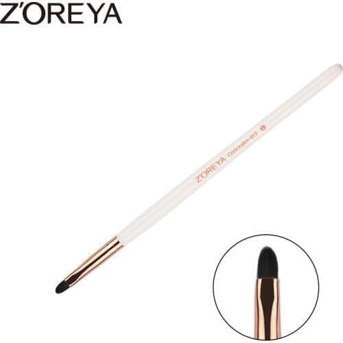 ZOREYA Brand Professional Concealer Makeup Brushes With Soft Synthetic Hair Comfortable Foundation Eye Cream Make Up Brush
