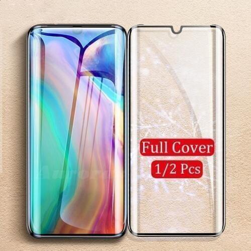 For Xiaomi Mi Note 10 Lite Screen Protector Tempered Glass Film For Mi Note 10 Lite Full Cover Screen Film