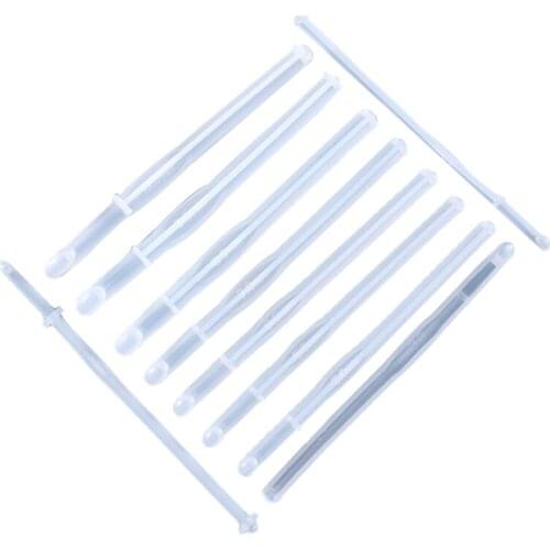 Crochet Hook Crystal Epoxy Resin Mold DIY Knitting Sweaters Tool Silicone Mould Dropshipping