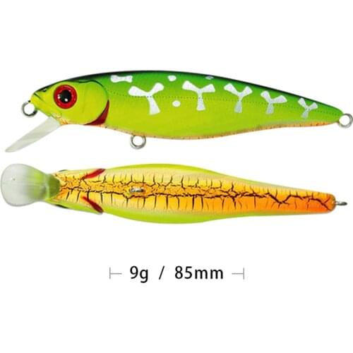 Magnet Floating Minnow Bait 0.32oz/3.34in Fishing Lures Trout Crankbaits Long Castiing Fishing Lures 2020 Catfish CarpBait Lures