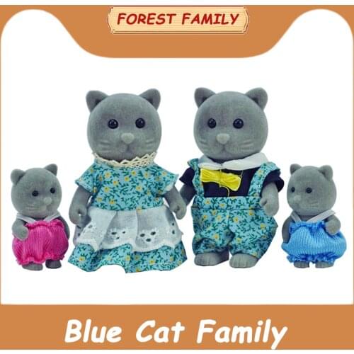 2021 New Girls Toys Doll House Accessories Miniatures Furniture For Dolls Animal Figurines Set Lounge Chairs Bunk Bed Kids Gifts