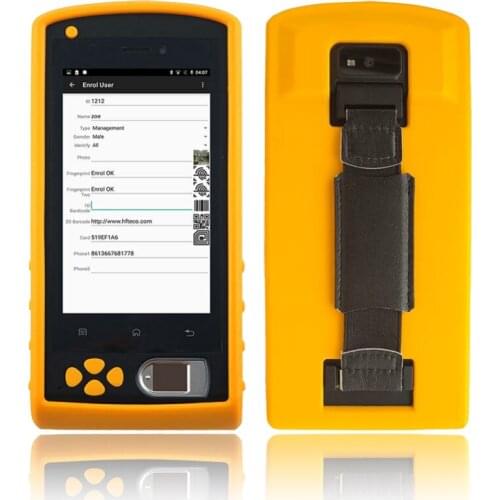 Android7.0 4G 5'' Fingerprint Tablet With PDF417 National ID Card 1D 2D Barcode Scanner Portable Biometric Identify Project